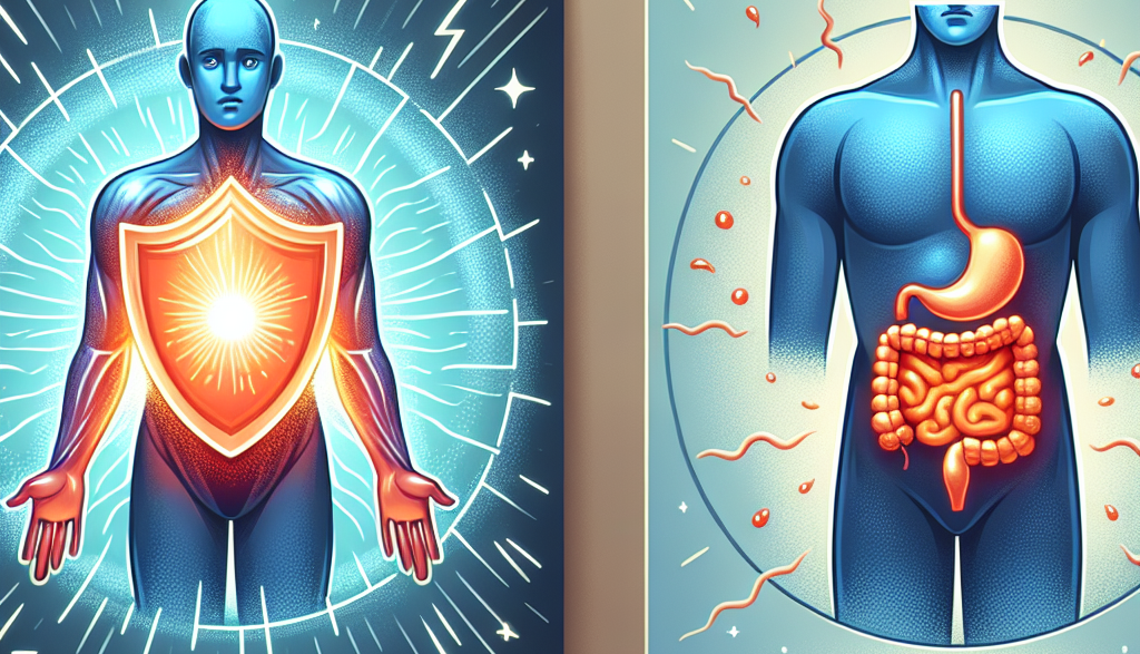 Salud inmunológica y sensación de hinchazón abdominal